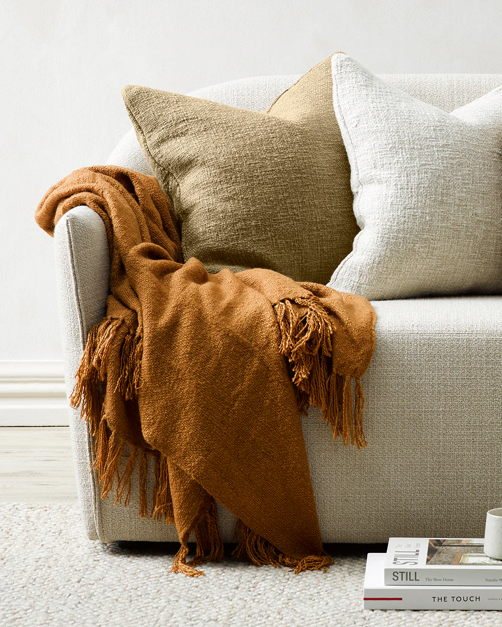 Serenade Nutmeg Throw - Image 3