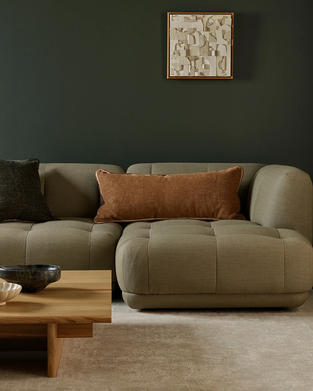 Sutton Praline Lodge Cushion - Image 2