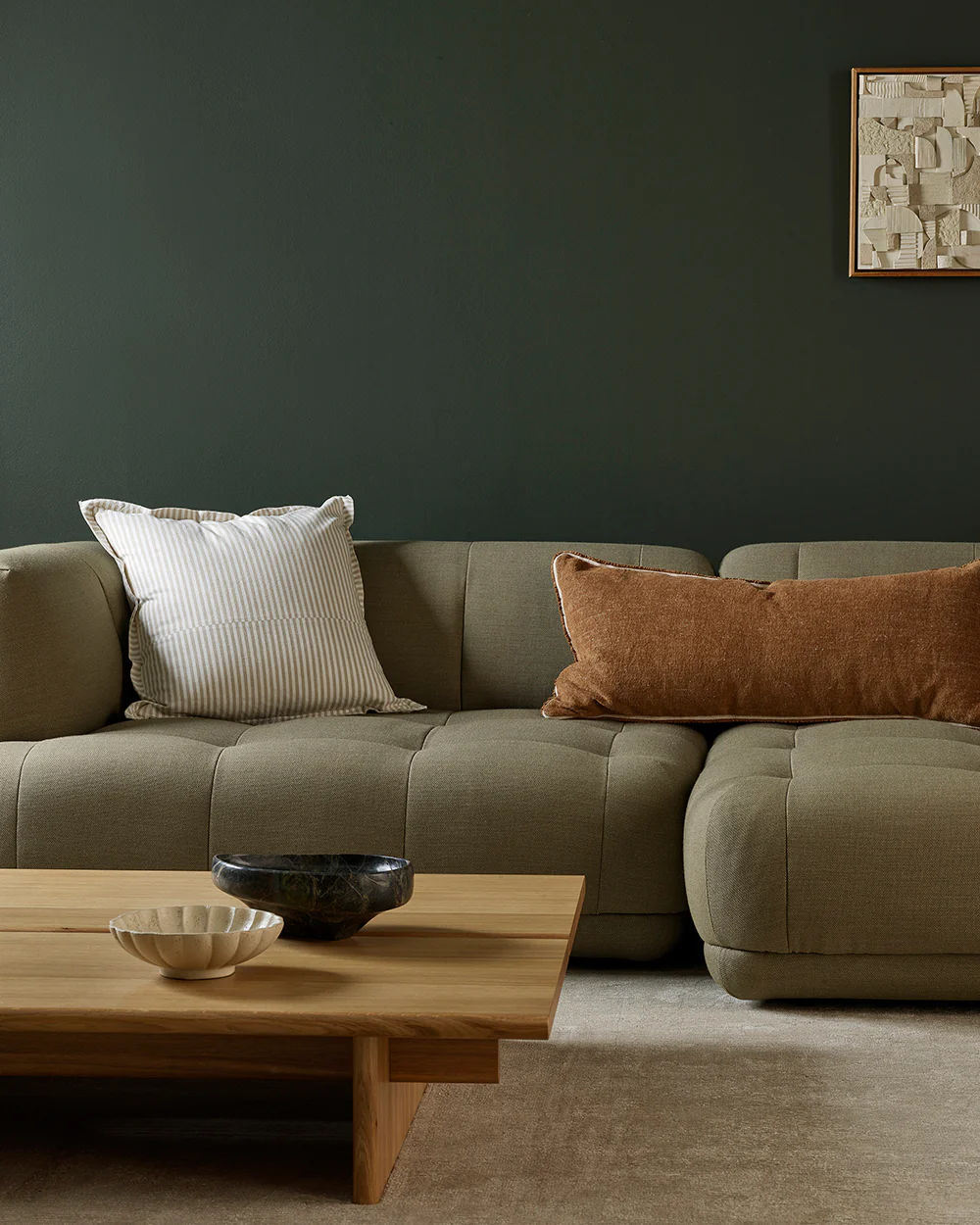 Sutton Praline Lodge Cushion - Image 3