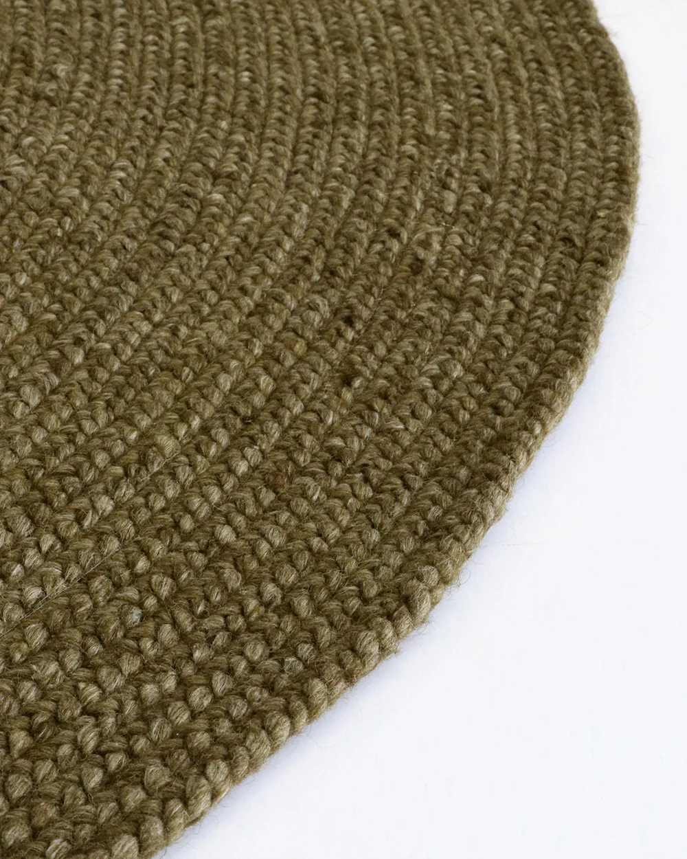 Tairua Moss Green Floor Rug - Image 5