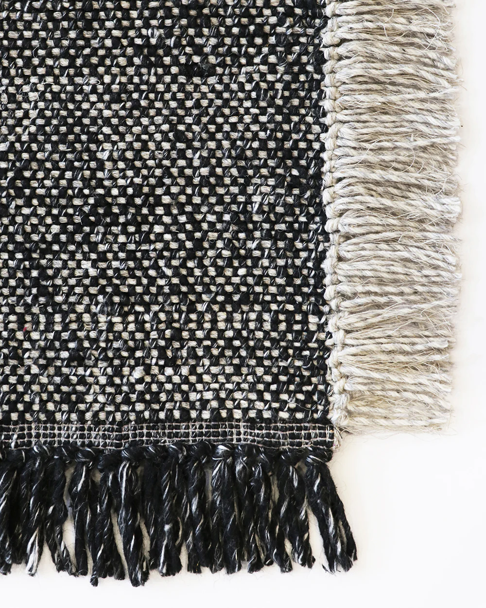 Ulster Black/Natural Floor Rug - Image 2