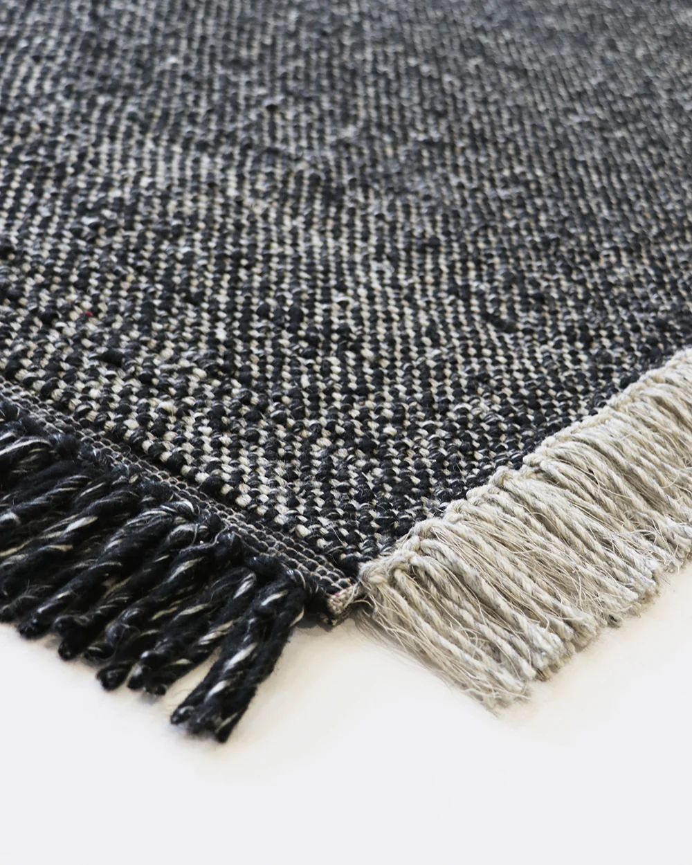 Ulster Black/Natural Floor Rug - Image 5