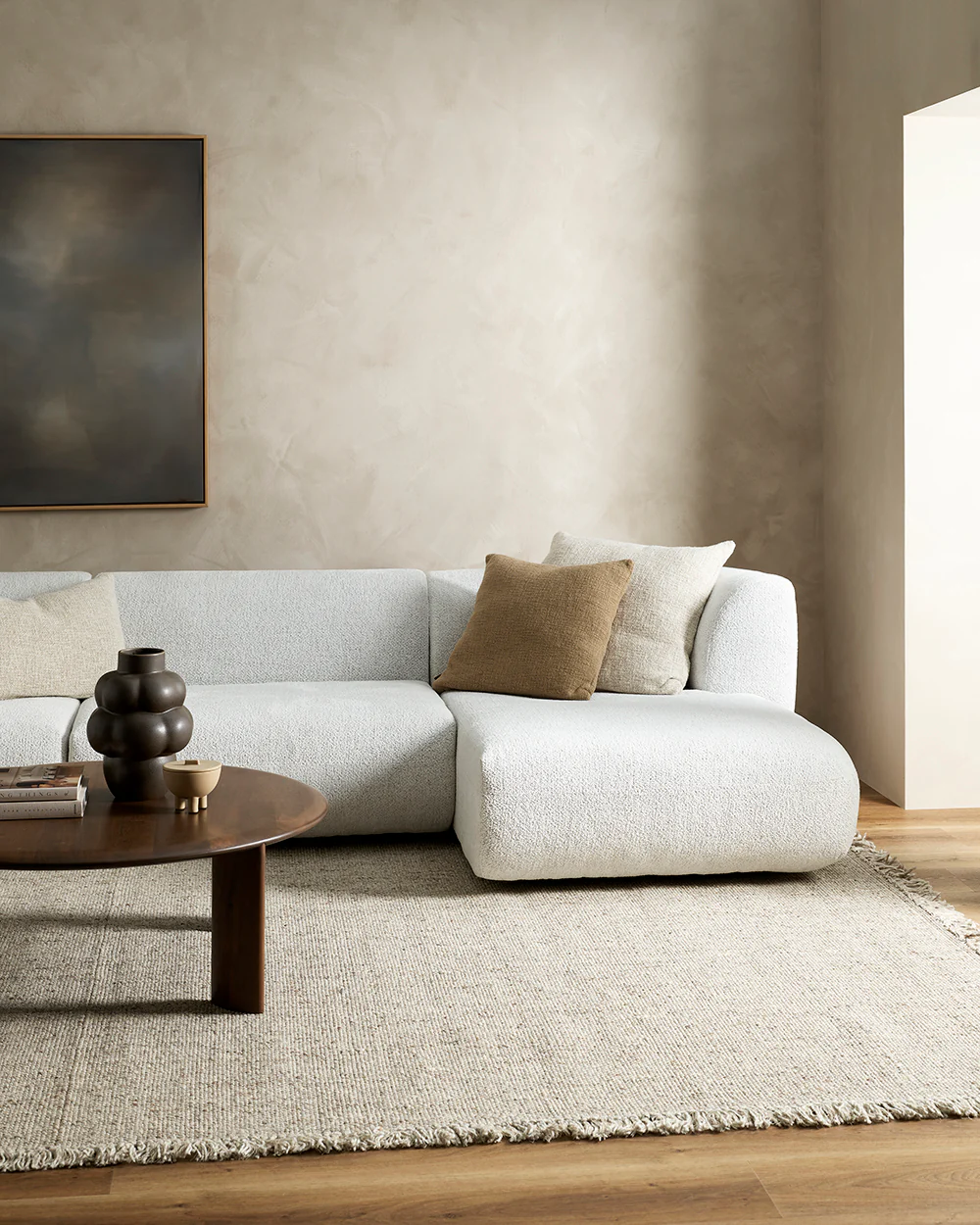 Ulster Taupe Floor Rug - Image 5