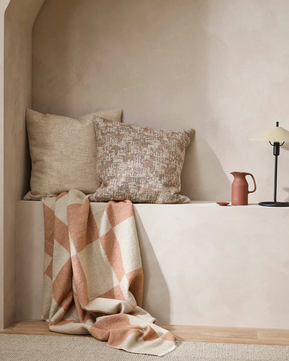Vincent Spice Square Cushion - Image 3