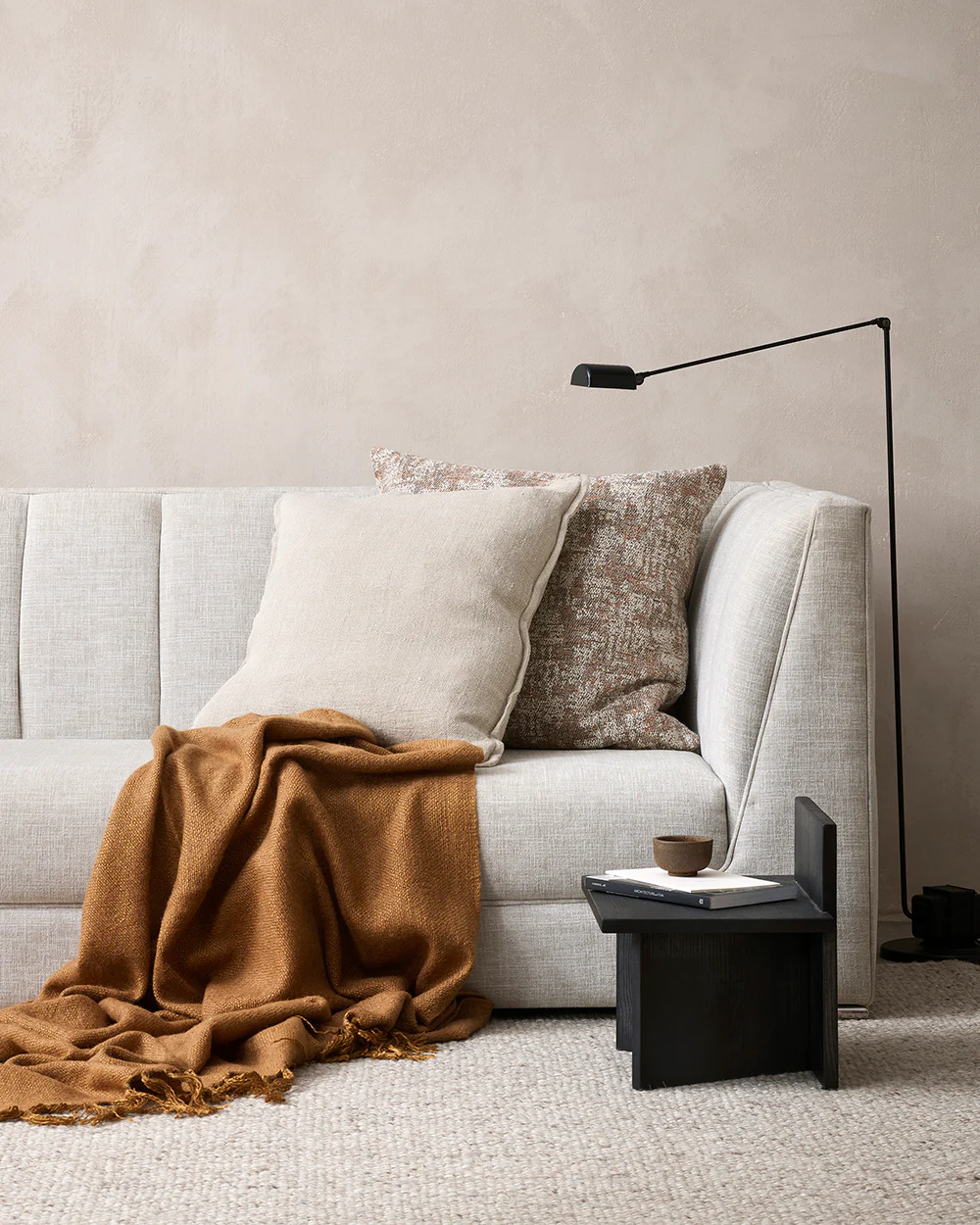 Vincent Spice Square Cushion - Image 4