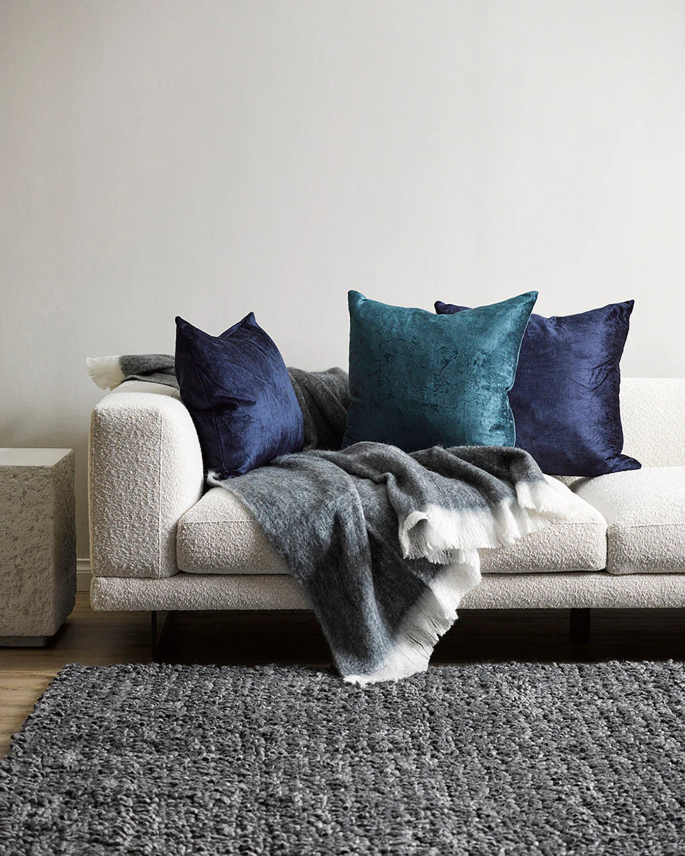 Wanaka Dark Grey Floor Rug - Image 3