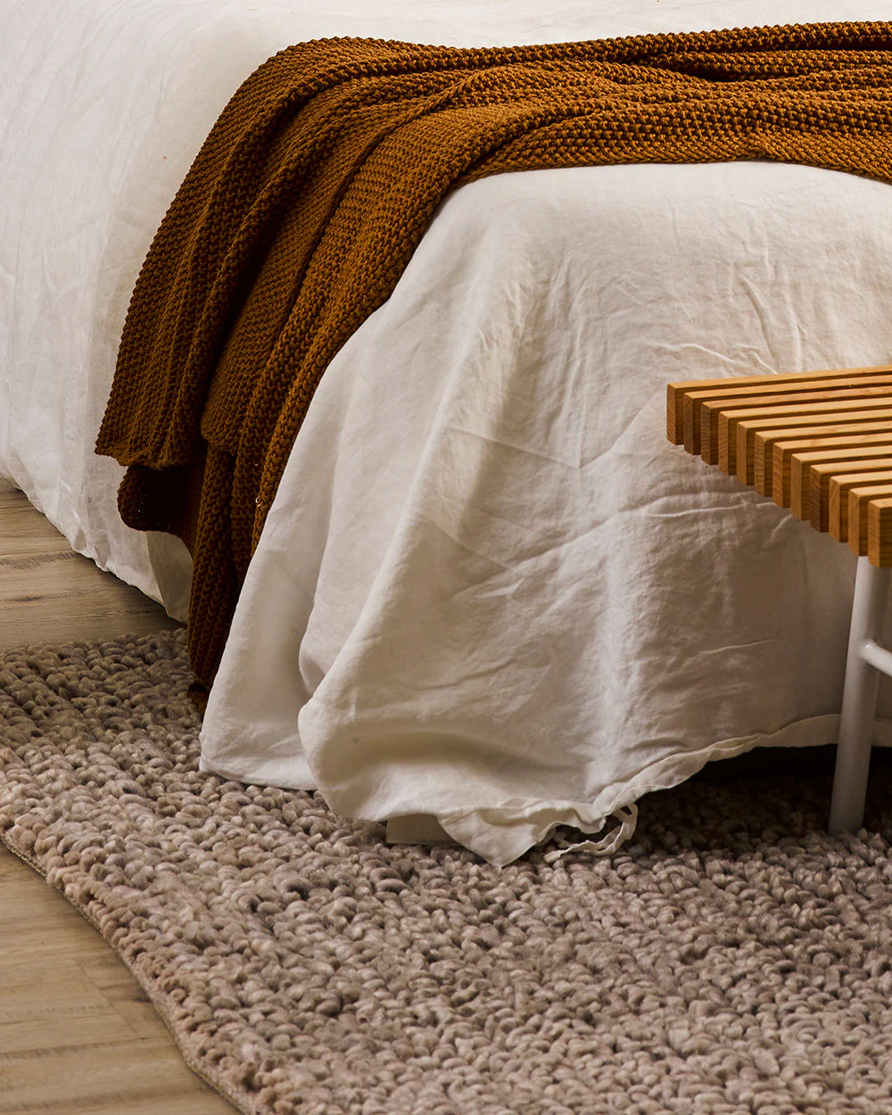 Wanaka Light Grey Floor Rug
